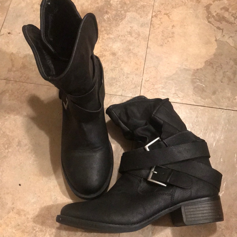 Mid calf boots